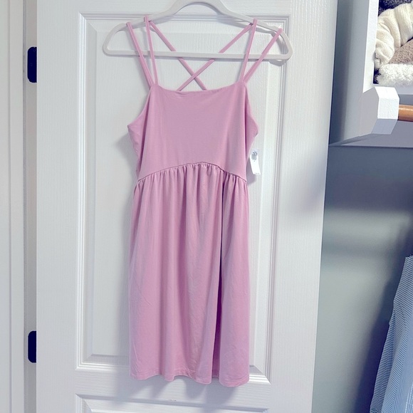 Old Navy Pink and Orang Dress Bundle - Picture 4 of 9
